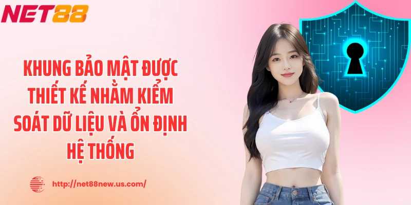 Khung bảo mật được thiết kế nhằm kiểm soát dữ liệu và ổn định hệ thống